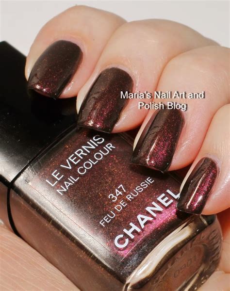 chanel limited edition feu de russie 347|CHANEL Le Vernis Nail Polish 347 Feu De Russie .